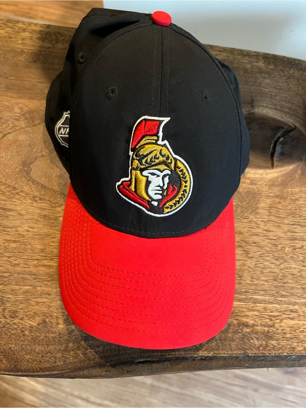 Fanatics Black and Red Flex Fit Cap